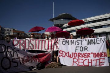 Pro-Sexarbeit Protest in der Schweiz